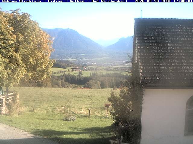 Archiv Foto Webcam Strobalm - Piding - Aufham - Bad Reichenhall