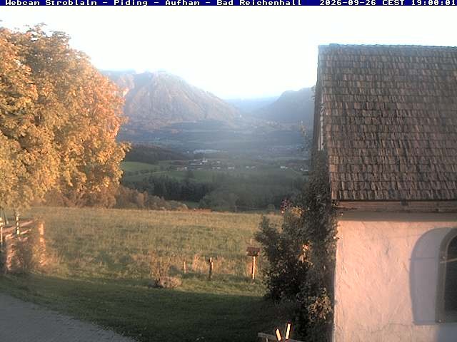 Archiv Foto Webcam Strobalm - Piding - Aufham - Bad Reichenhall