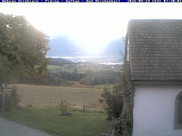 Archiv Foto Webcam Strobalm - Piding - Aufham - Bad Reichenhall