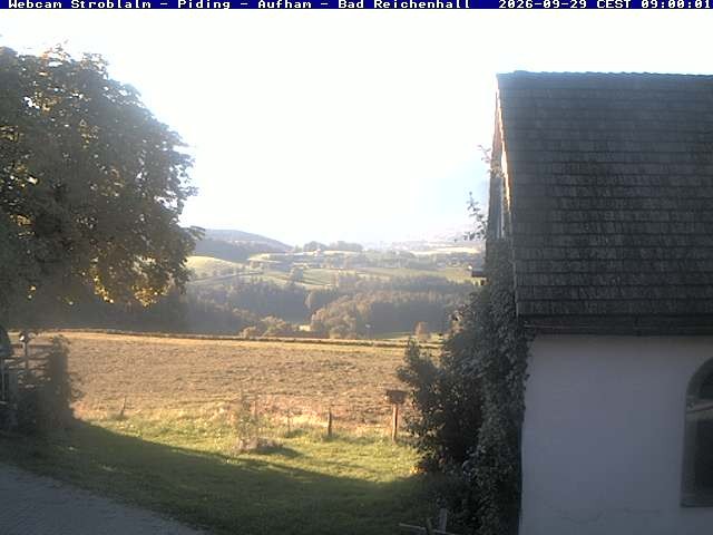 Archiv Foto Webcam Strobalm - Piding - Aufham - Bad Reichenhall