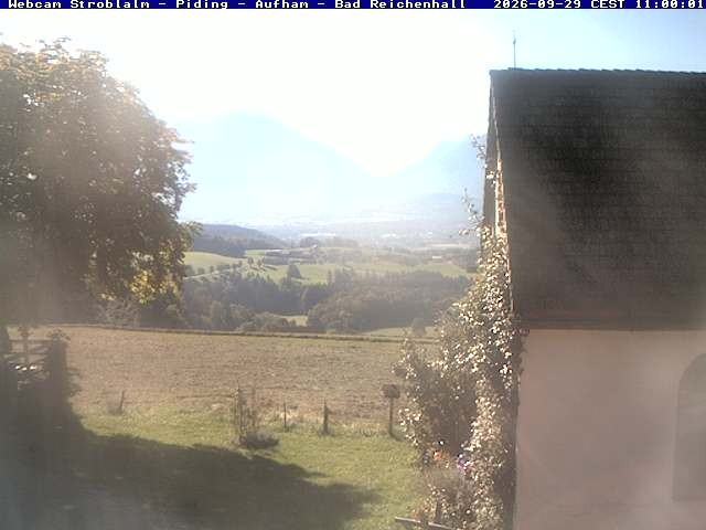 Archiv Foto Webcam Strobalm - Piding - Aufham - Bad Reichenhall