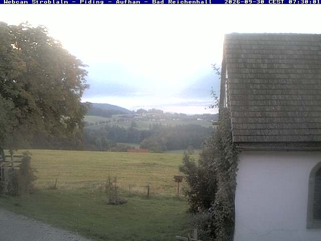 Archiv Foto Webcam Strobalm - Piding - Aufham - Bad Reichenhall