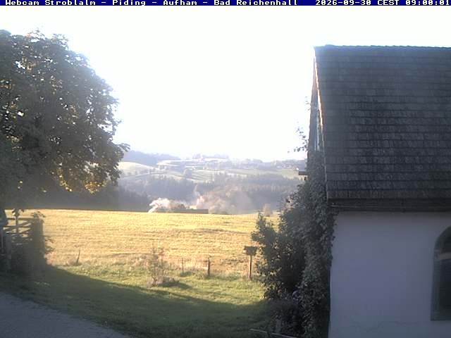 Archiv Foto Webcam Strobalm - Piding - Aufham - Bad Reichenhall