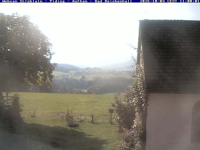 Archiv Foto Webcam Strobalm - Piding - Aufham - Bad Reichenhall