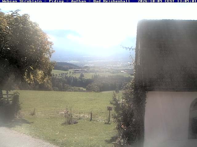 Archiv Foto Webcam Strobalm - Piding - Aufham - Bad Reichenhall