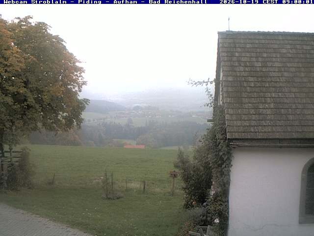 Archiv Foto Webcam Strobalm - Piding - Aufham - Bad Reichenhall