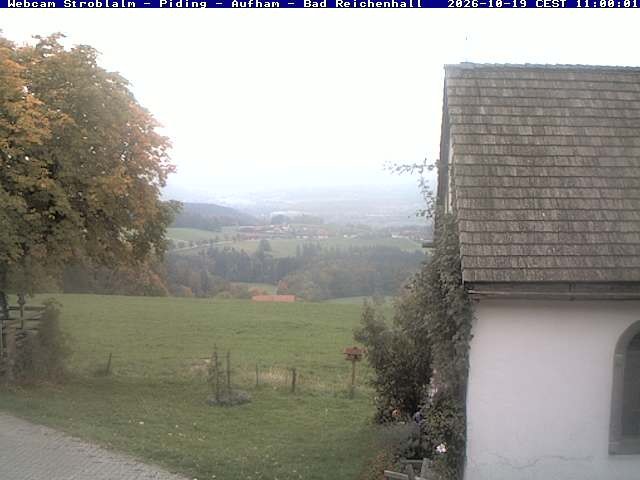 Archiv Foto Webcam Strobalm - Piding - Aufham - Bad Reichenhall