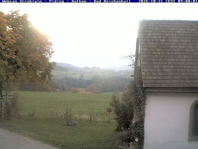 Archiv Foto Webcam Strobalm - Piding - Aufham - Bad Reichenhall