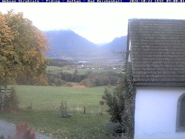 Archiv Foto Webcam Strobalm - Piding - Aufham - Bad Reichenhall