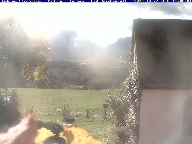 Archiv Foto Webcam Strobalm - Piding - Aufham - Bad Reichenhall