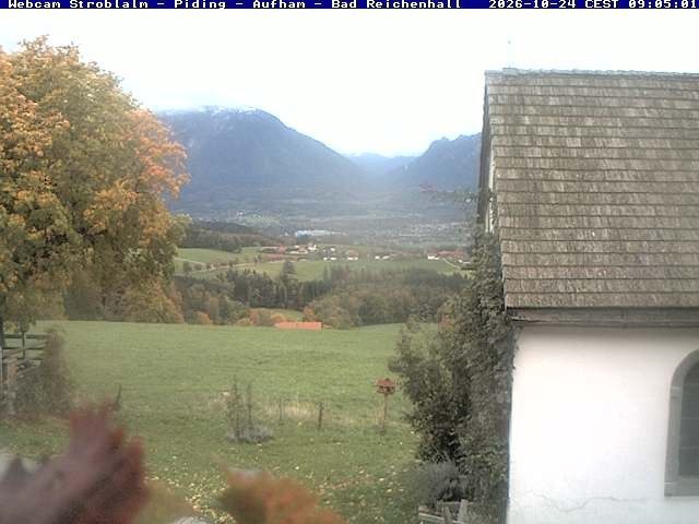 Archiv Foto Webcam Strobalm - Piding - Aufham - Bad Reichenhall