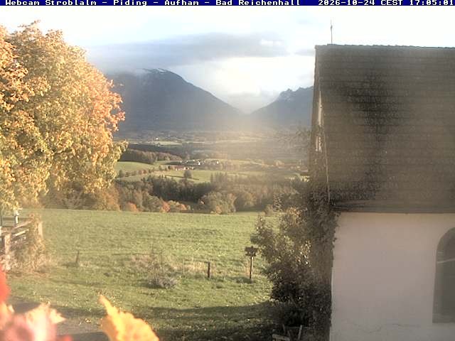Archiv Foto Webcam Strobalm - Piding - Aufham - Bad Reichenhall