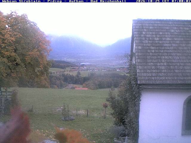 Archiv Foto Webcam Strobalm - Piding - Aufham - Bad Reichenhall