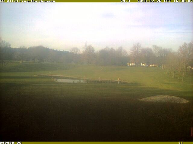 Archived image Webcam Piesing Golfclub - Burghausen