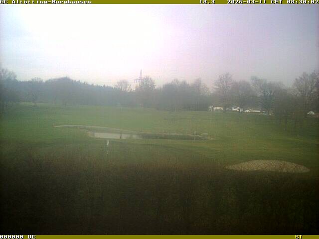 Archiv Foto Webcam Piesing Golfclub - Altötting Burghausen