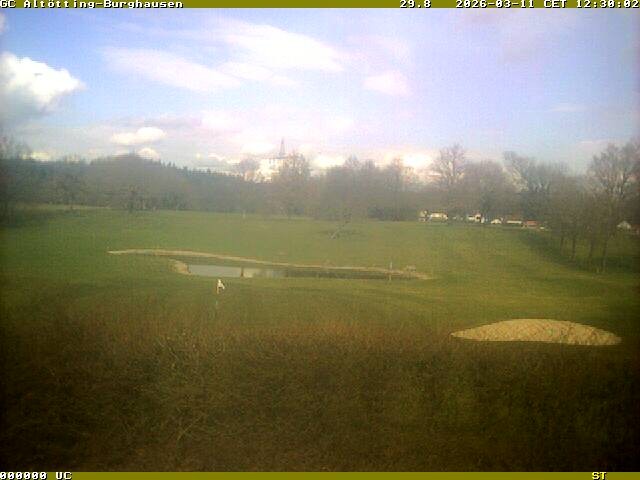 Archiv Foto Webcam Piesing Golfclub - Altötting Burghausen
