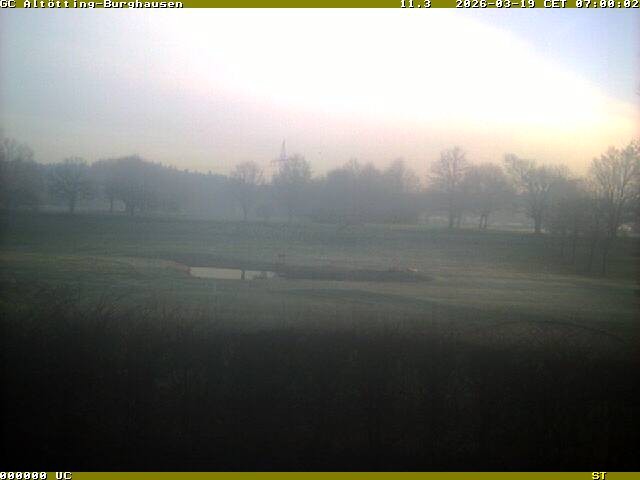 Archiv Foto Webcam Piesing Golfclub - Altötting Burghausen