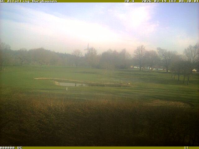 Archiv Foto Webcam Piesing Golfclub - Altötting Burghausen
