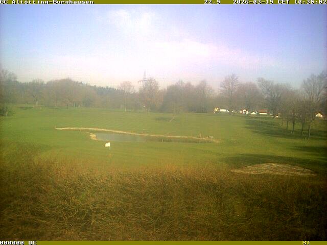 Archiv Foto Webcam Piesing Golfclub - Altötting Burghausen