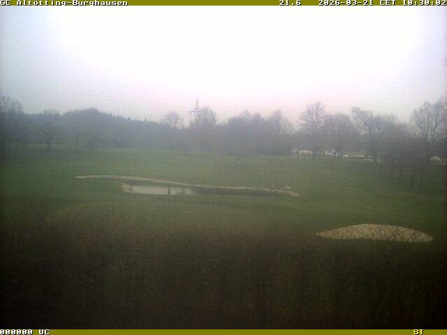 Archiv Foto Webcam Piesing Golfclub - Altötting Burghausen