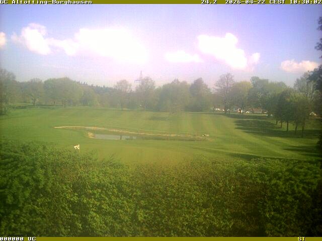 Archiv Foto Webcam Piesing Golfclub - Altötting Burghausen
