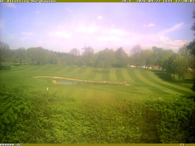 Archiv Foto Webcam Piesing Golfclub - Altötting Burghausen