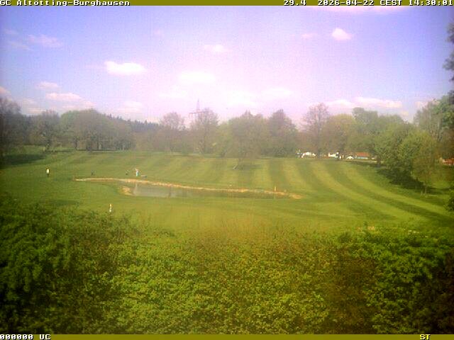 Archiv Foto Webcam Piesing Golfclub - Altötting Burghausen