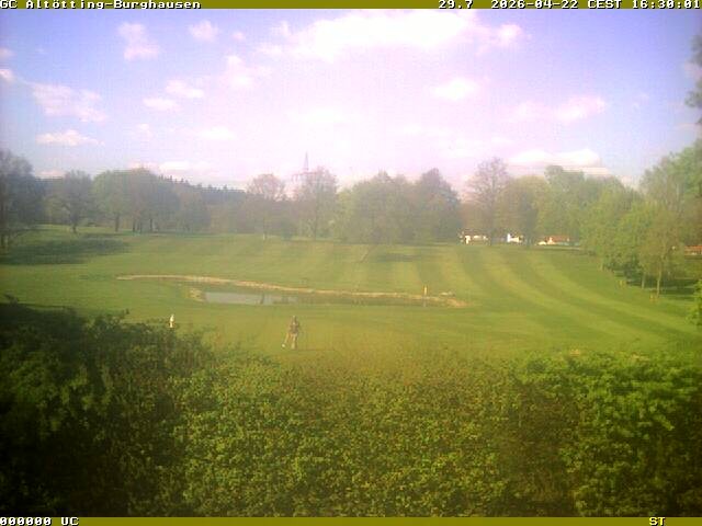 Archiv Foto Webcam Piesing Golfclub - Altötting Burghausen