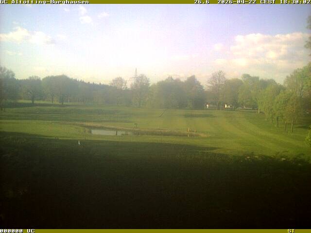 Archiv Foto Webcam Piesing Golfclub - Altötting Burghausen