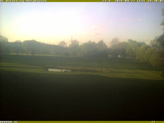 Archiv Foto Webcam Piesing Golfclub - Altötting Burghausen