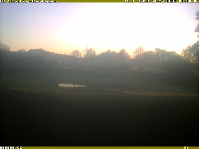 Archiv Foto Webcam Piesing Golfclub - Altötting Burghausen