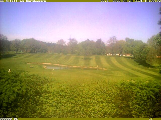 Archiv Foto Webcam Piesing Golfclub - Altötting Burghausen