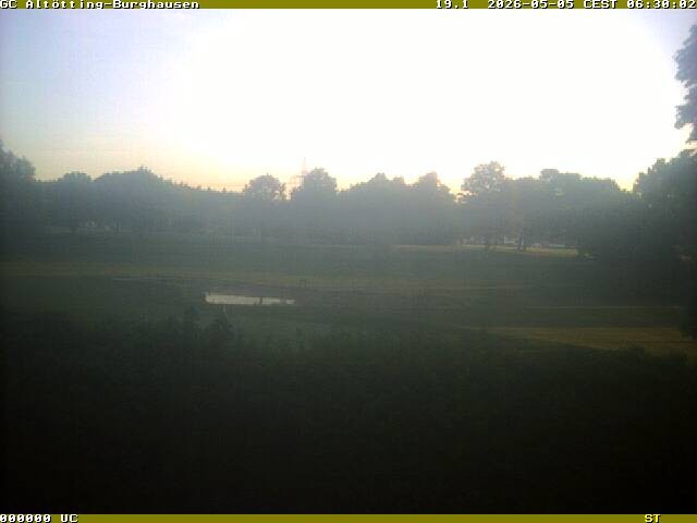 Archiv Foto Webcam Piesing Golfclub - Altötting Burghausen