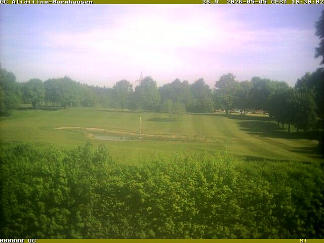 Archiv Foto Webcam Piesing Golfclub - Altötting Burghausen