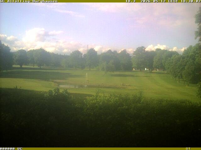 Archiv Foto Webcam Piesing Golfclub - Altötting Burghausen