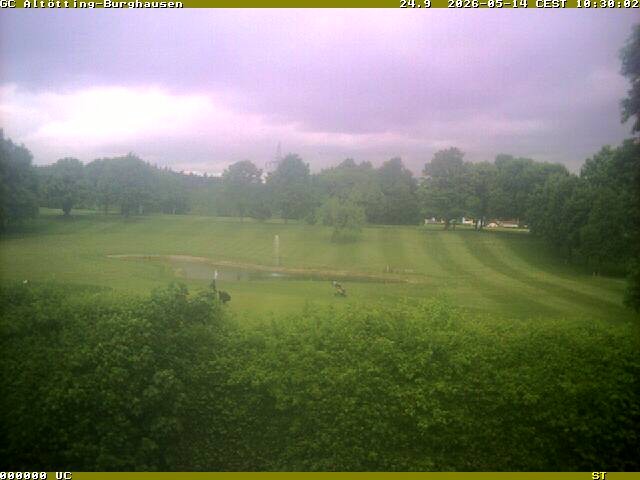 Archiv Foto Webcam Piesing Golfclub - Altötting Burghausen