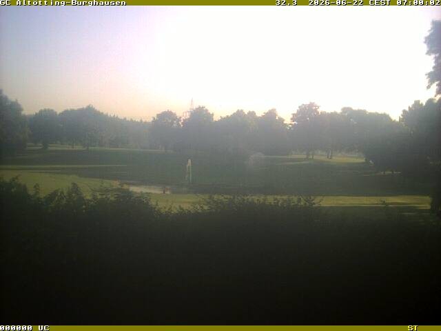 Archiv Foto Webcam Piesing Golfclub - Altötting Burghausen