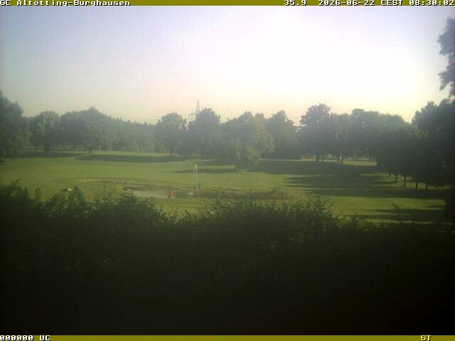 Archiv Foto Webcam Piesing Golfclub - Altötting Burghausen