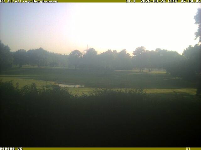 Archiv Foto Webcam Piesing Golfclub - Altötting Burghausen