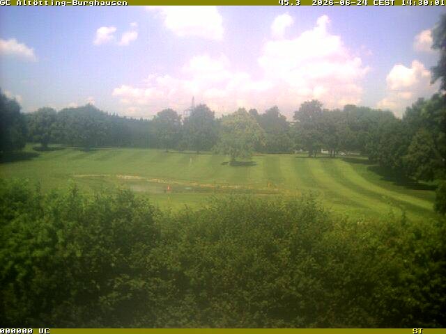 Archiv Foto Webcam Piesing Golfclub - Altötting Burghausen