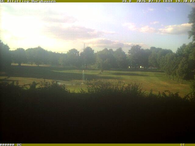 Archiv Foto Webcam Piesing Golfclub - Altötting Burghausen