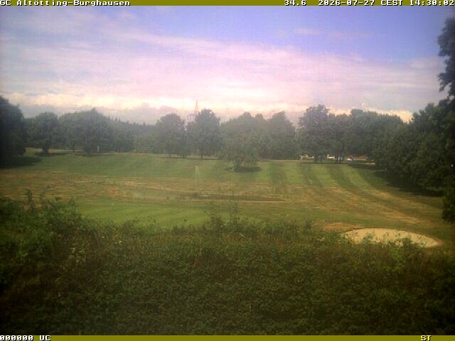 Archiv Foto Webcam Piesing Golfclub - Altötting Burghausen