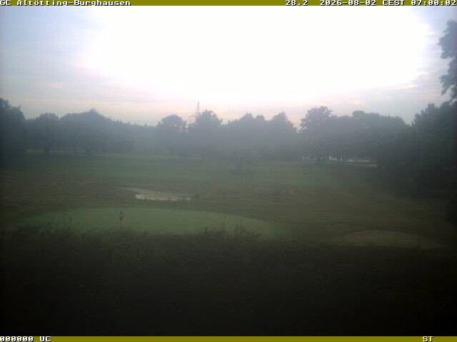 Archiv Foto Webcam Piesing Golfclub - Altötting Burghausen