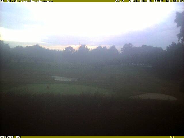 Archiv Foto Webcam Piesing Golfclub - Altötting Burghausen