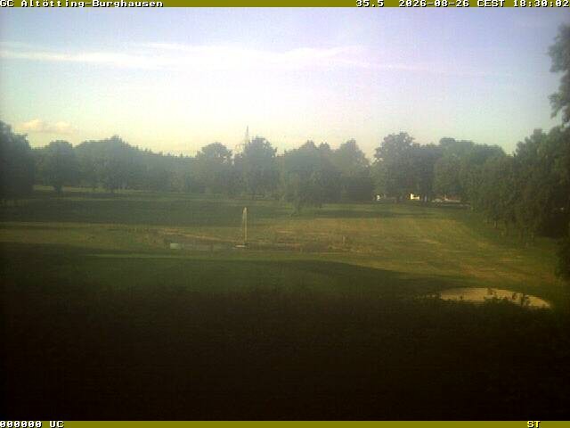 Archived image Webcam Piesing Golfclub - Burghausen