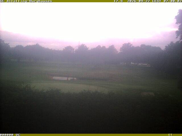 Archiv Foto Webcam Piesing Golfclub - Altötting Burghausen