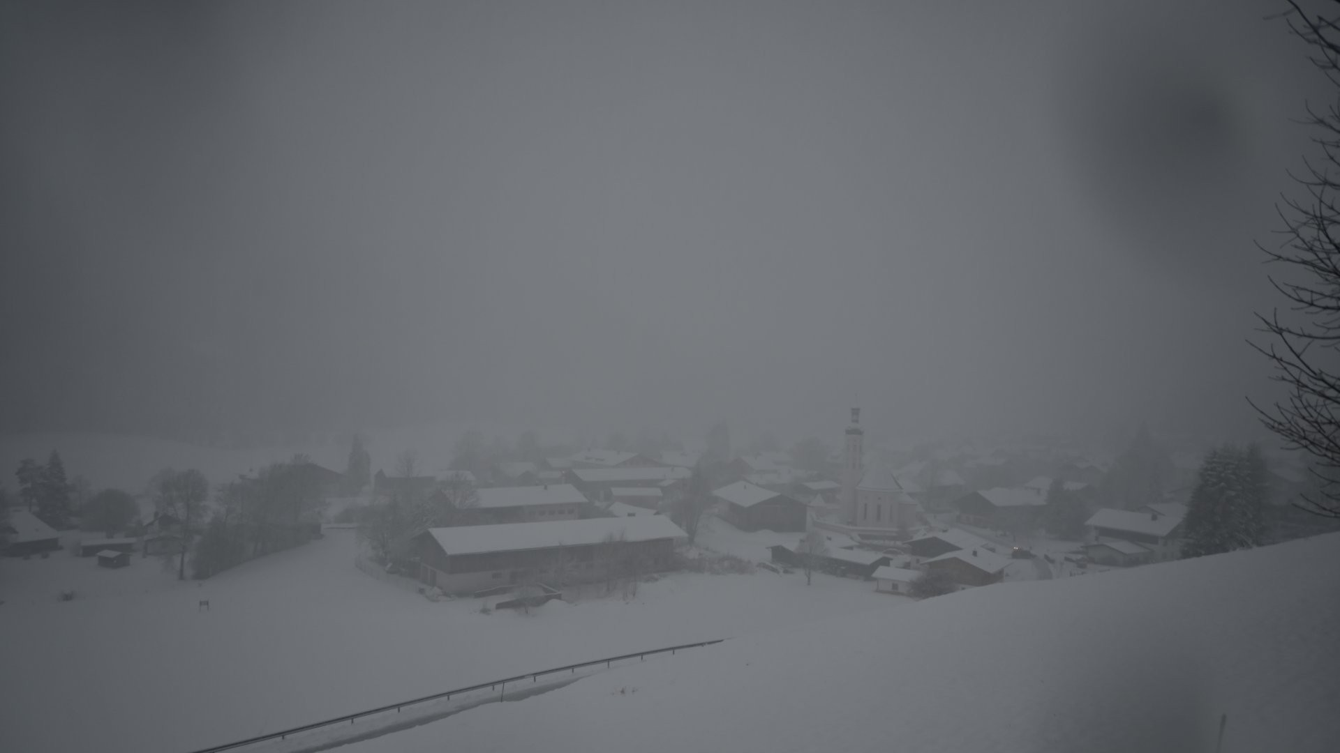 Archiv Foto Webcam Sachrang-Blick über Bergsteigerdorf