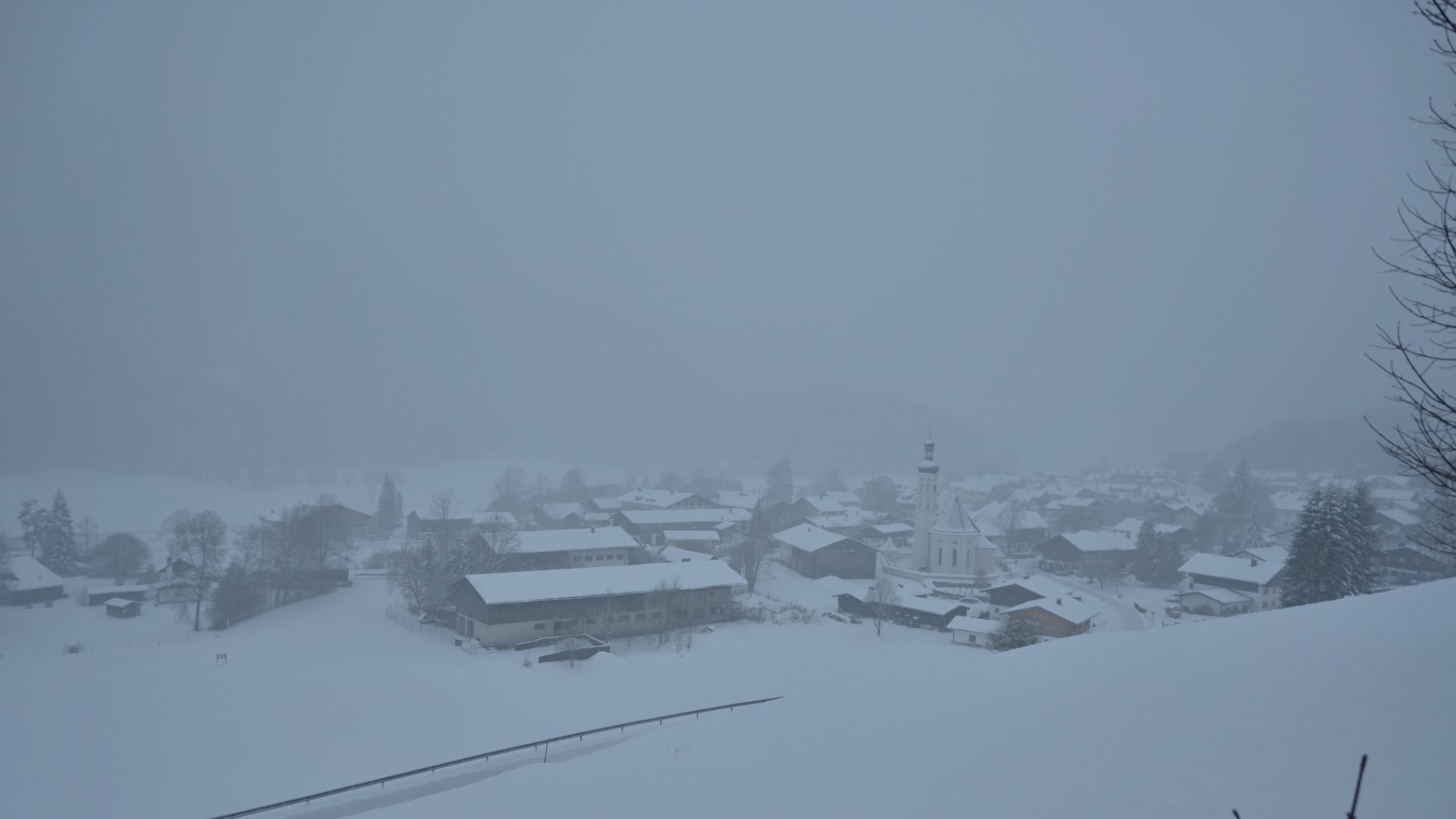 Archiv Foto Webcam Sachrang-Blick über Bergsteigerdorf