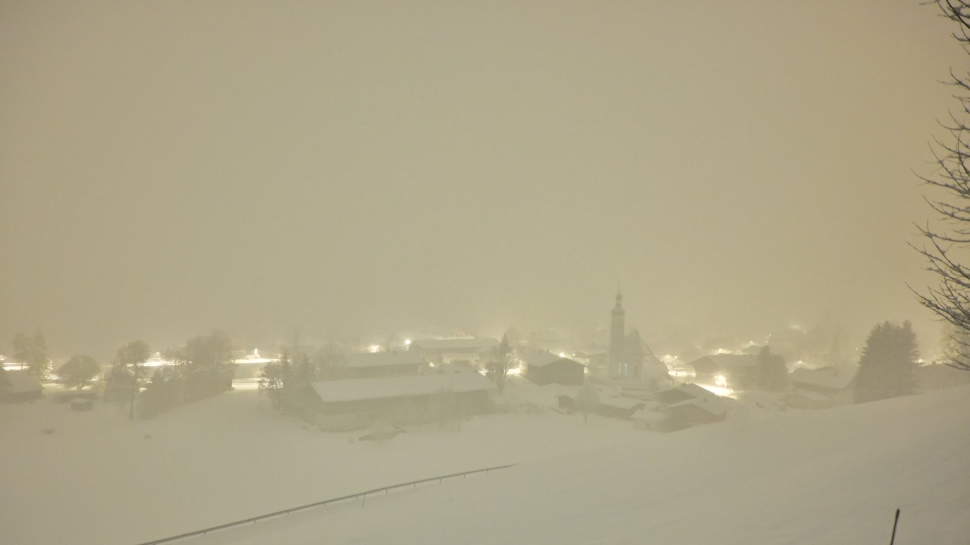 Archiv Foto Webcam Sachrang-Blick über Bergsteigerdorf