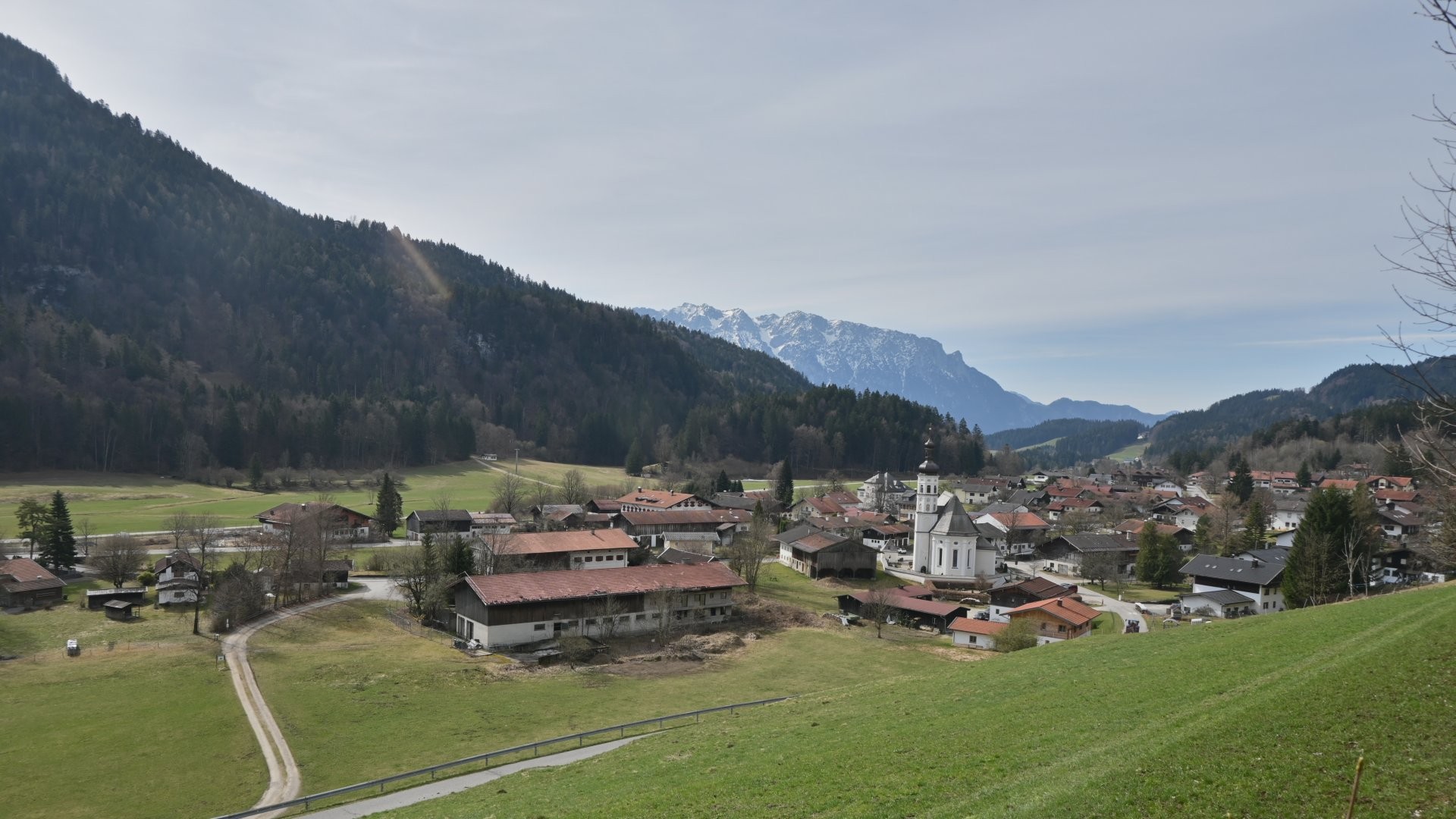 Archived image Webcam View to Sachrang